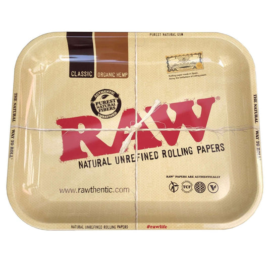 RAW ''Classic Beige'' Rolling Tray Large 34,0 x 27,5 cm