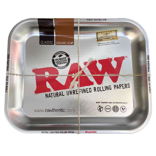 RAW ''Classic Metallic'' Rolling Tray Large 34,0 x 27,5 cm