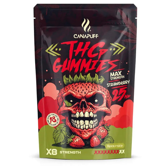 Canapuff THCP Gummies - Strawberry