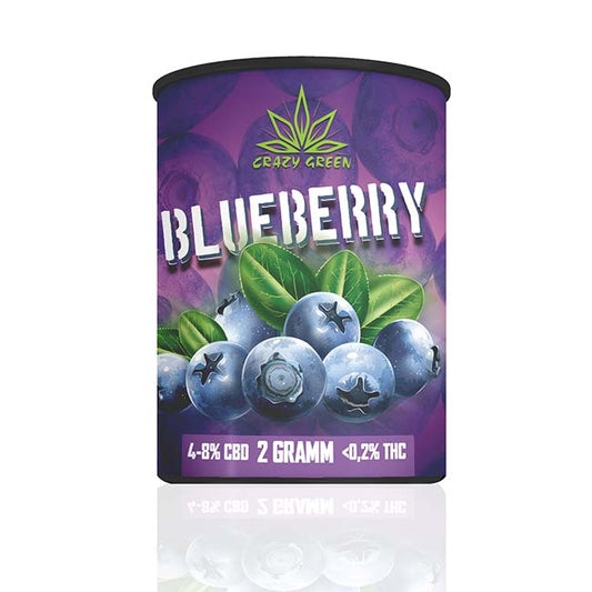 Crazy Green CBD - Blueberry 2g - CBD Blüten